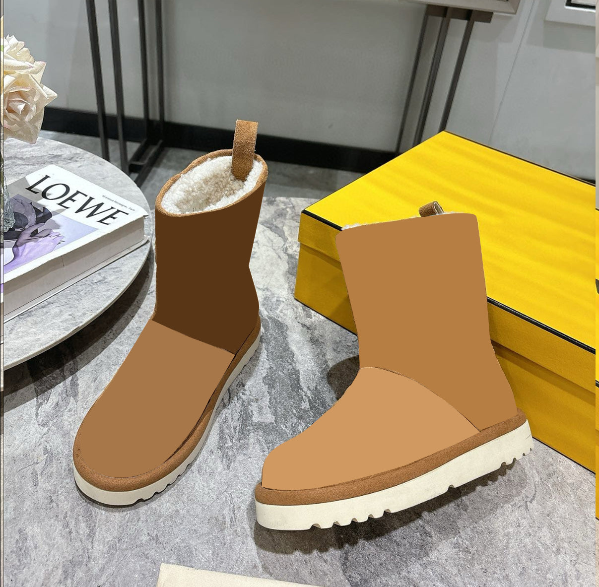 Brown