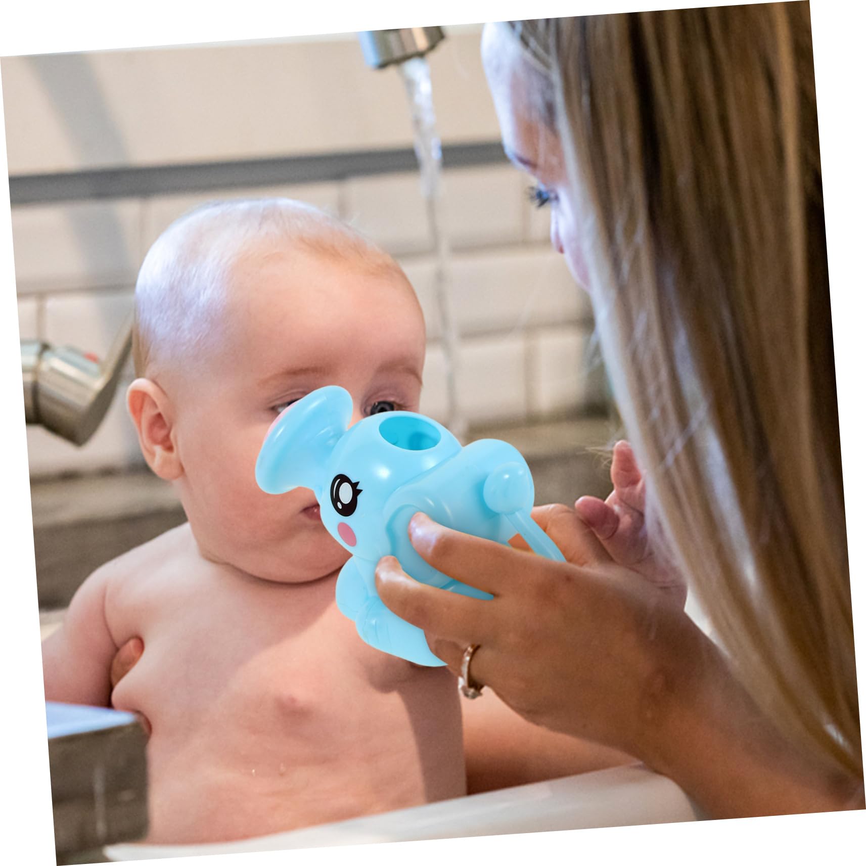 COOLHIYA 2-Pack Bathroom Toys for Kids - Watering Can & Sprinkler Shower Bathtub Toys, BPA-Free PP Plastic - Fun Bath Time Accessories for Toddlers & Preschoolers | Perfect for Indoor Water Play & Sensory Development