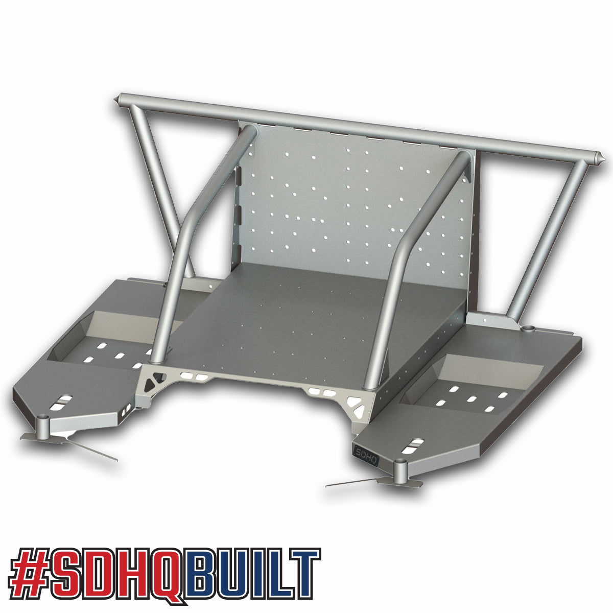 2020-2025 Chevy/GMC 2500/3500 HD SDHQ Built-In Bed Chase Rack - Heavy Duty Truck Accessory for Off-Road & Work Truck Organization