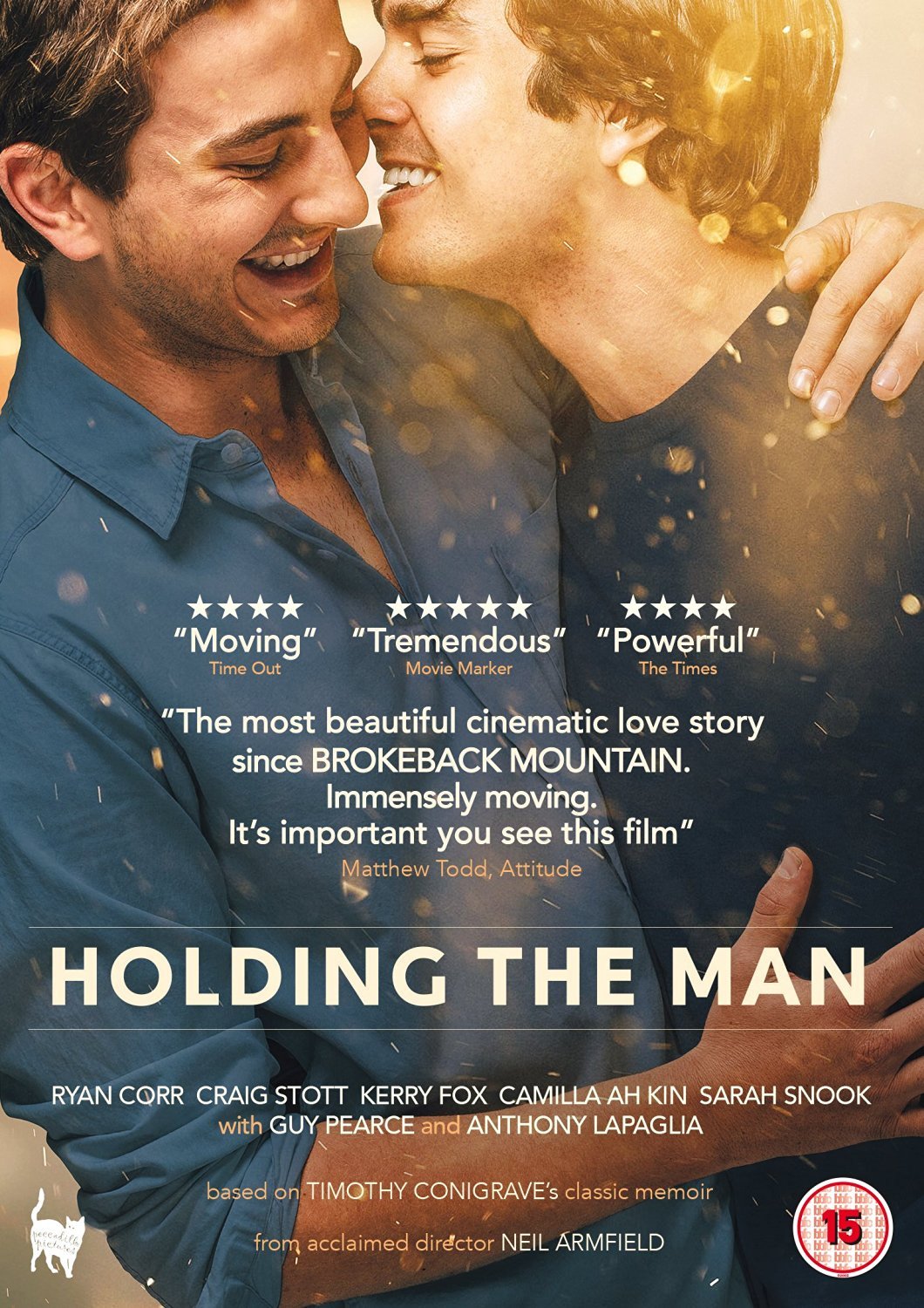 Holding The Man DVD - Romantic Drama Movie Based on True Story - Perfect for Date Nights and LGBTQ+ Film Collections