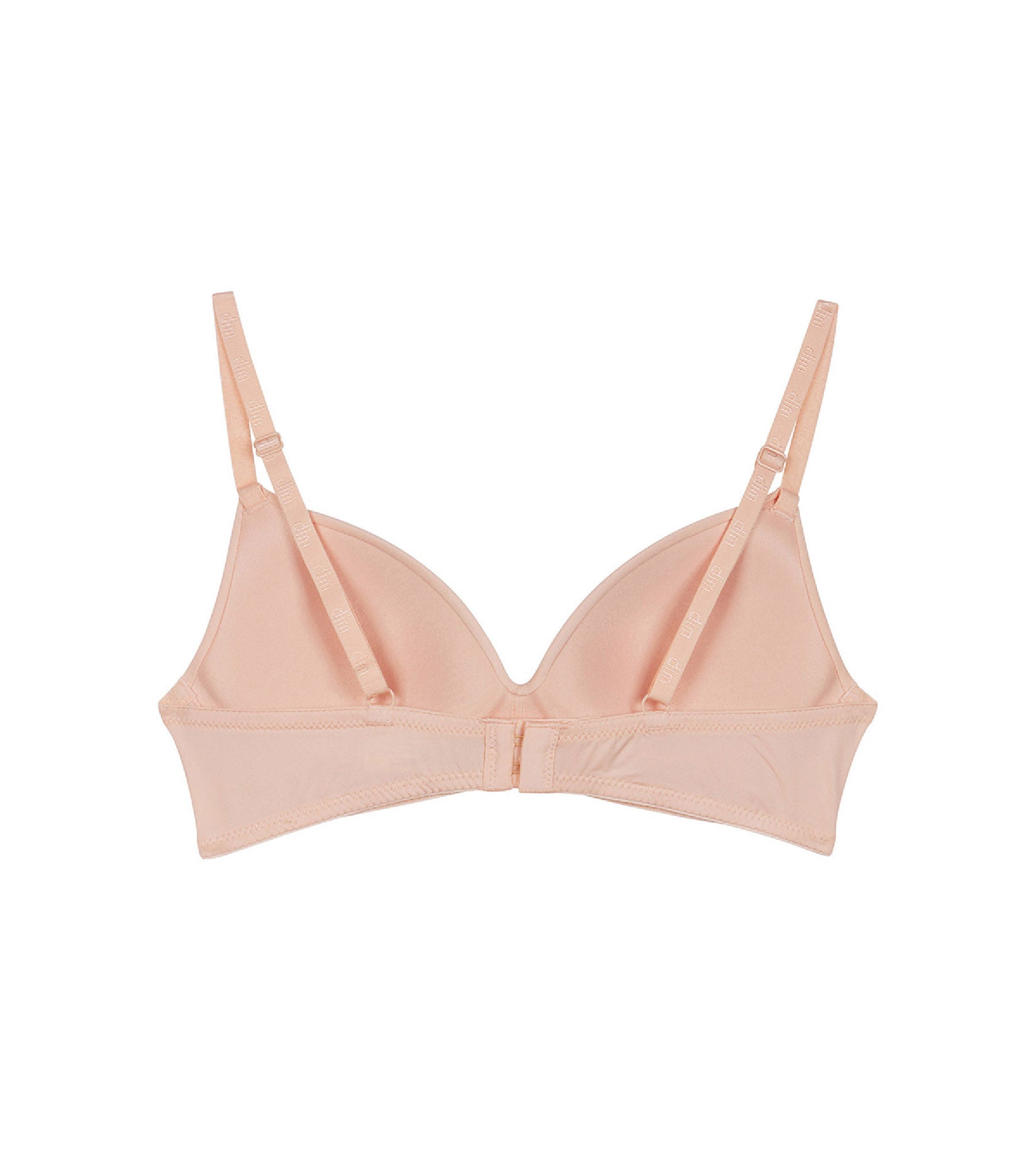 Dim Invisible Triangle Bralette Nude for Girls - Lightweight, Comfortable, Seamless Underwear for Everyday Wear & Layering