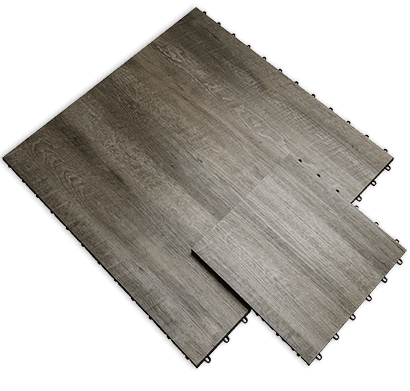 Premium RACEDECK Smoked Oak Garage Floor Tiles - Durable & Stylish Interlocking Flooring for Home Garage, Workshop, and Car Display - Easy DIY Installation for Ultimate Protection & Aesthetics