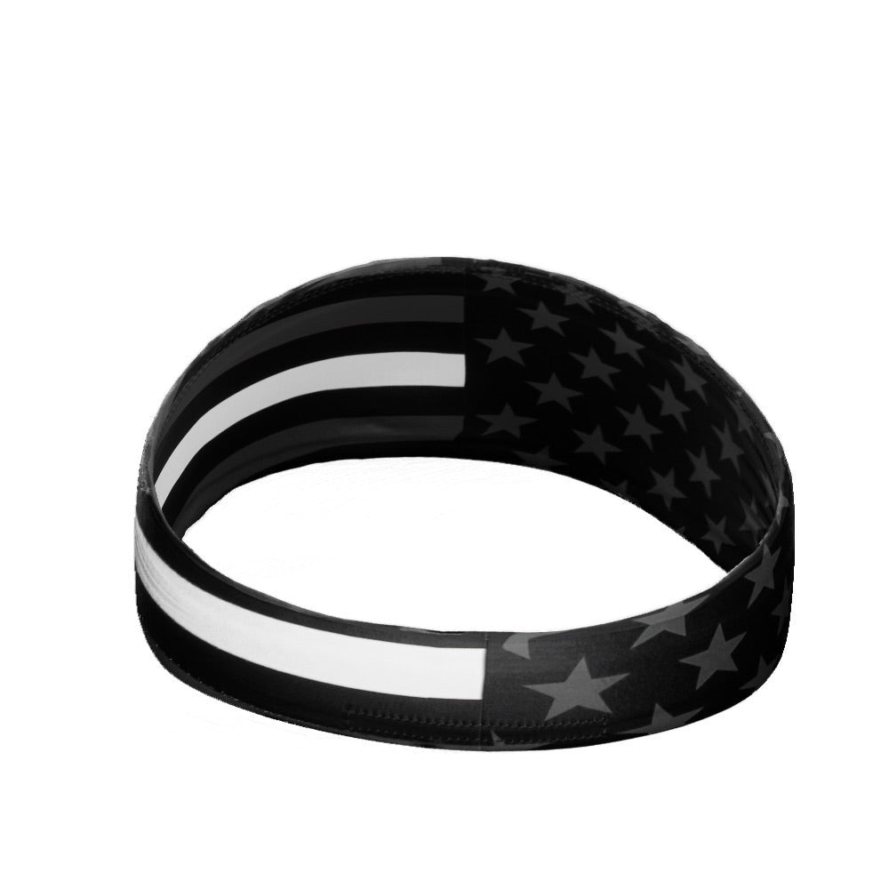 Thin White Line Headband - Stylish & Comfortable Hair Accessory for Women | Perfect for Workouts, Yoga, Sports & Everyday Wear
