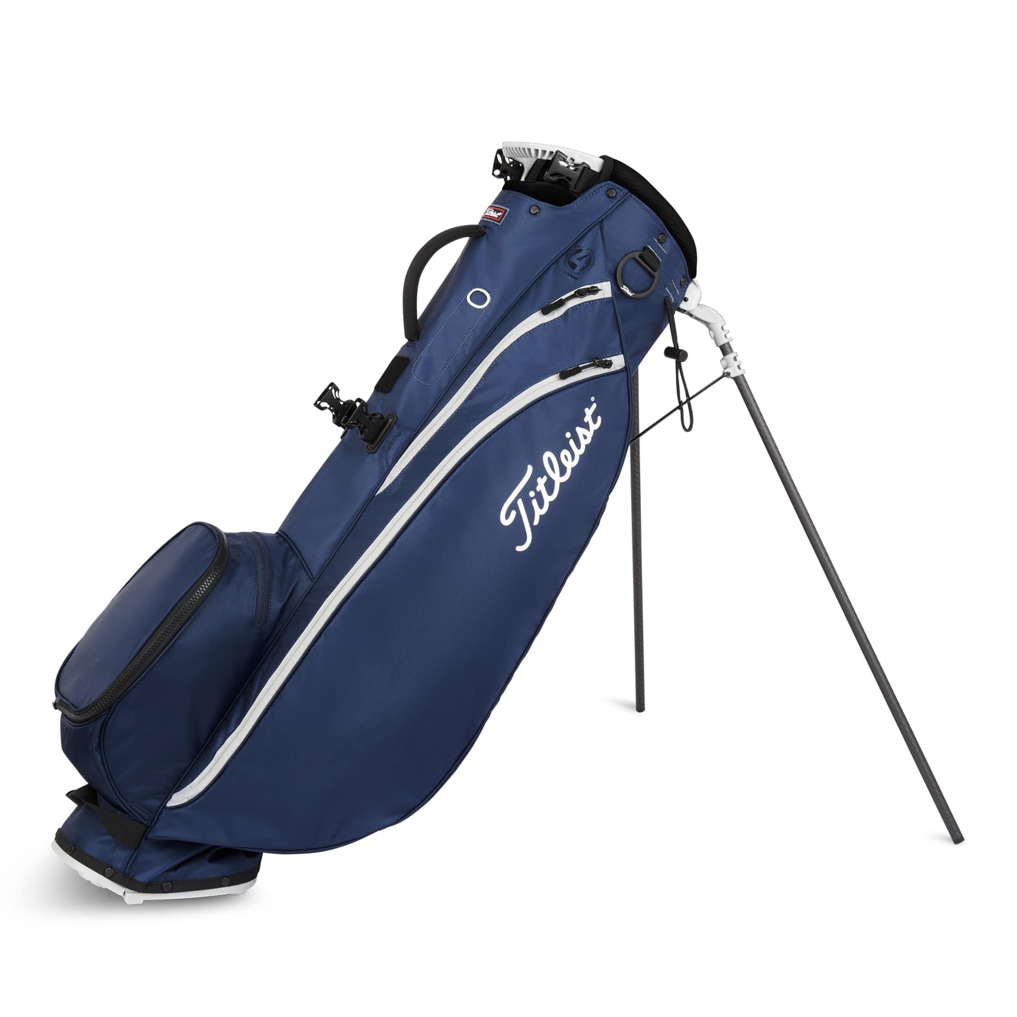 Titleist Players 4 Carbon Stand Golf Bag - Lightweight & Durable Golf Stand Bag with 4-Way Top for Clubs | Perfect for Golfers, Tournaments & Practice Rounds