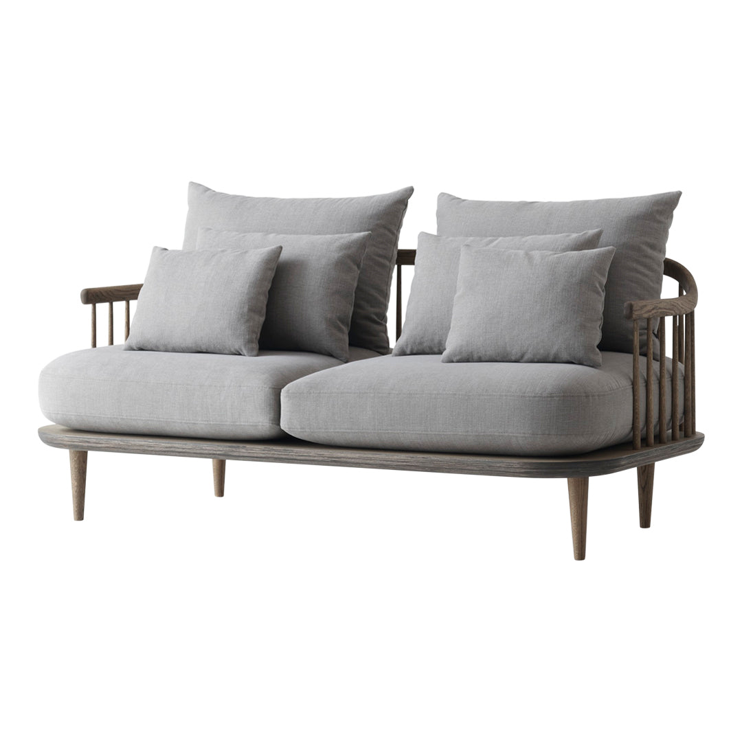 FLY SC2 2-Seater Sofa - Modern Loveseat for Small Spaces | Perfect for Living Room, Apartment & Office Waiting Area