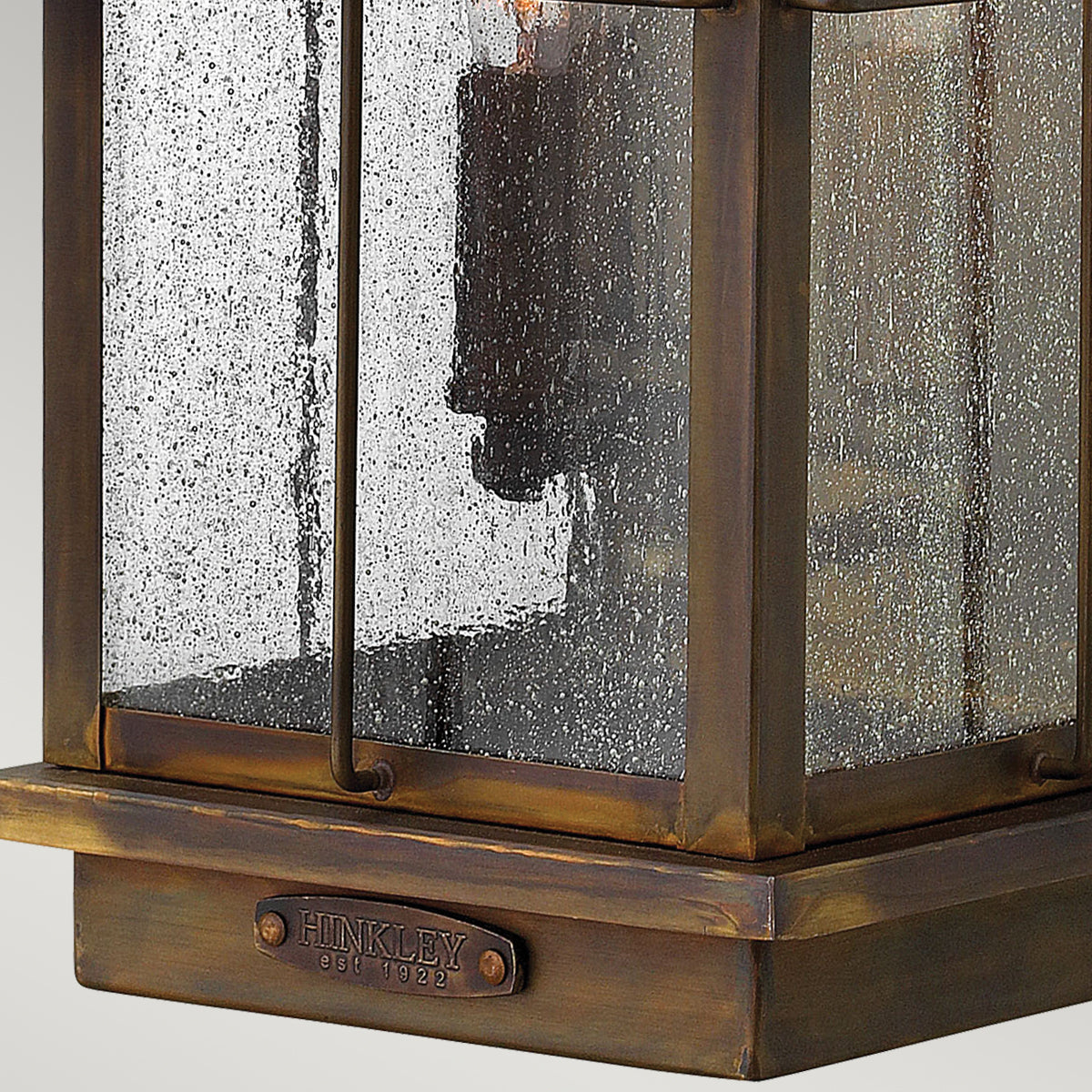 Bingham Small/Medium/Large Wall Lantern with Sienna Finish - Outdoor Lighting for Porch, Patio, and Garden Decor