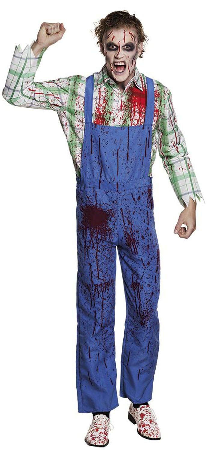 Boland 79116 Adult Halloween Costume - Bob The Killer (Size 54/56) | Scary Horror Outfit for Cosplay & Halloween Parties