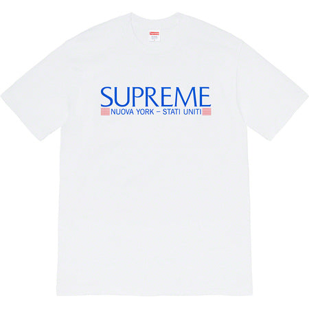 Supreme New York T-Shirt - White | Streetwear Fashion for Men & Women | Perfect for Casual Wear & Urban Style