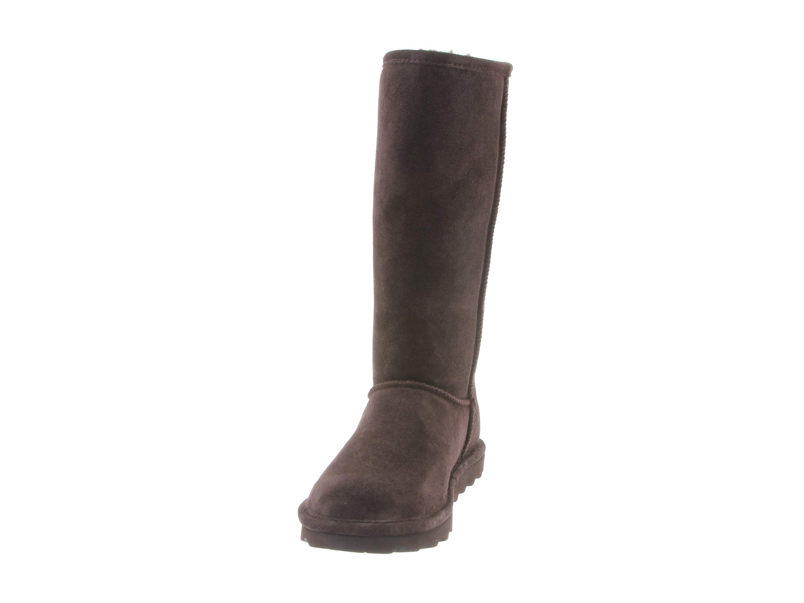 BEARPAW Women's Elle Tall Wide Winter Boots - Classic Suede Slip-On Ankle Boots for Women | Warm Comfortable Snow Boots in Multiple Colors | Perfect for Winter Hiking, Casual Wear & Snowy Days