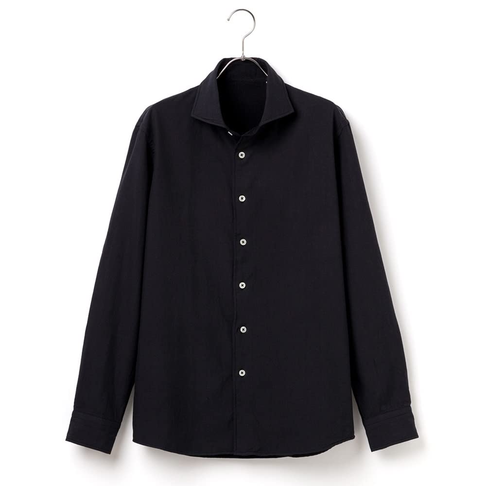 Premium Japanese Imabari Cotton Men's Casual Dress Shirts - 100% Cotton Slim Fit Long Sleeve Button Down Shirt for Office, Business & Smart Casual Wear | Made in Japan