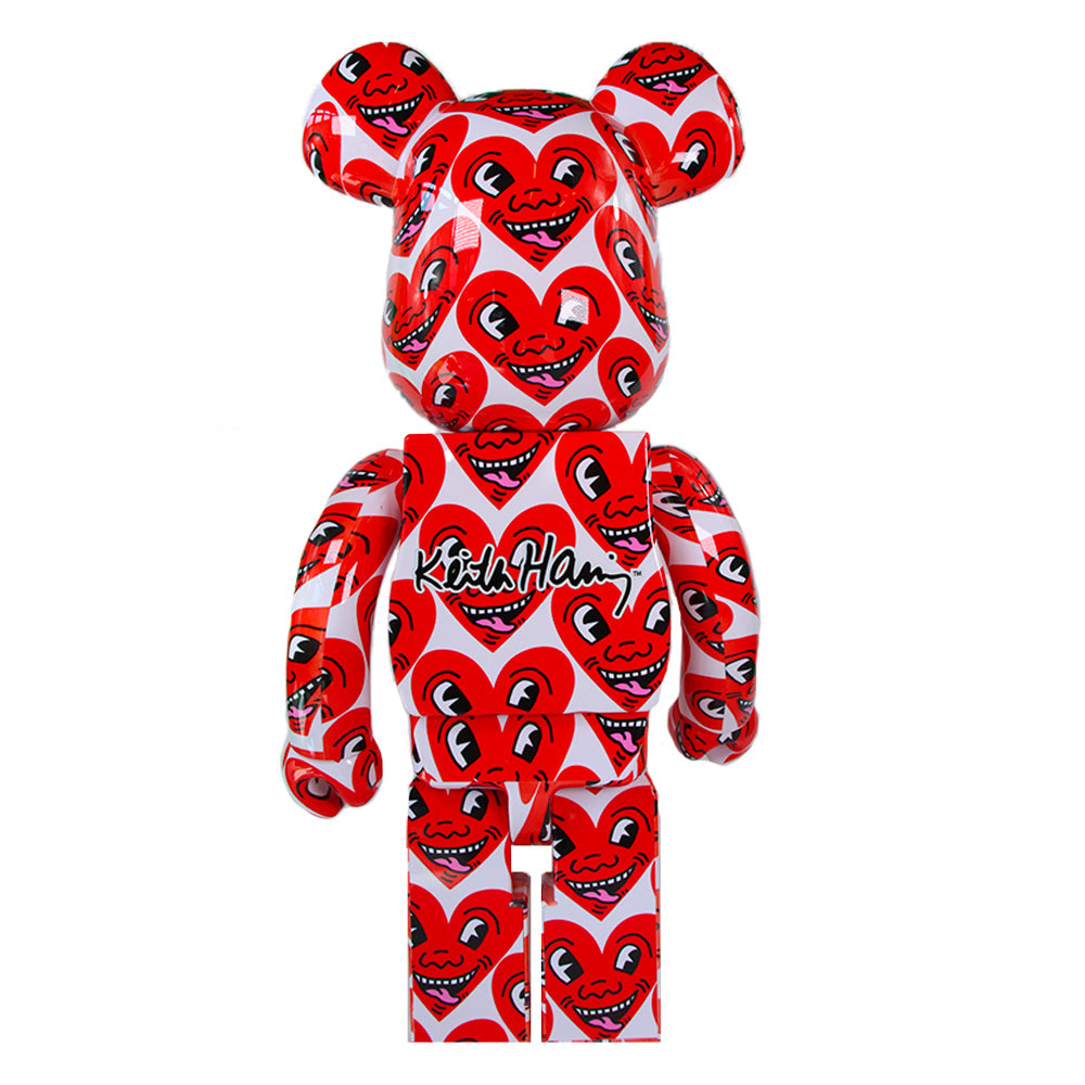 1000% Bearbrick Keith Haring V6 Collectible Art Toy - Limited Edition Vinyl Figure for Home Decor, Office Display & Pop Culture Collectors