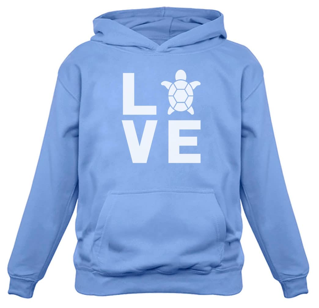 Cute Turtle Print Hoodie for Animal Lovers - Teens & Casual Wear