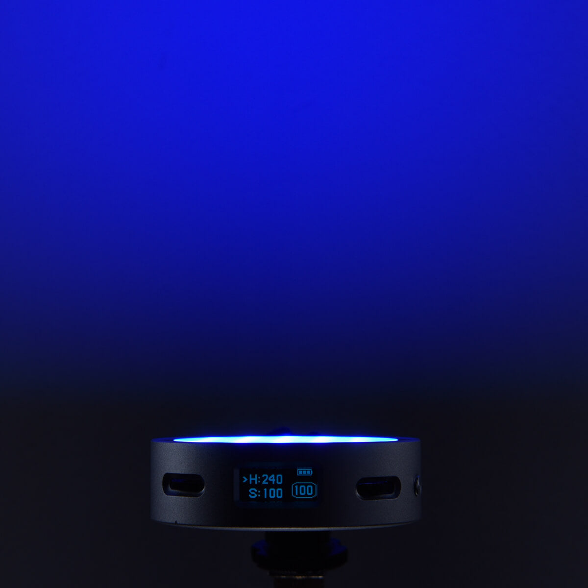 R1 Round RGB LED Light - Creative Compact & Lightweight Design for Home Decor, Gaming Setup, and Party Lighting