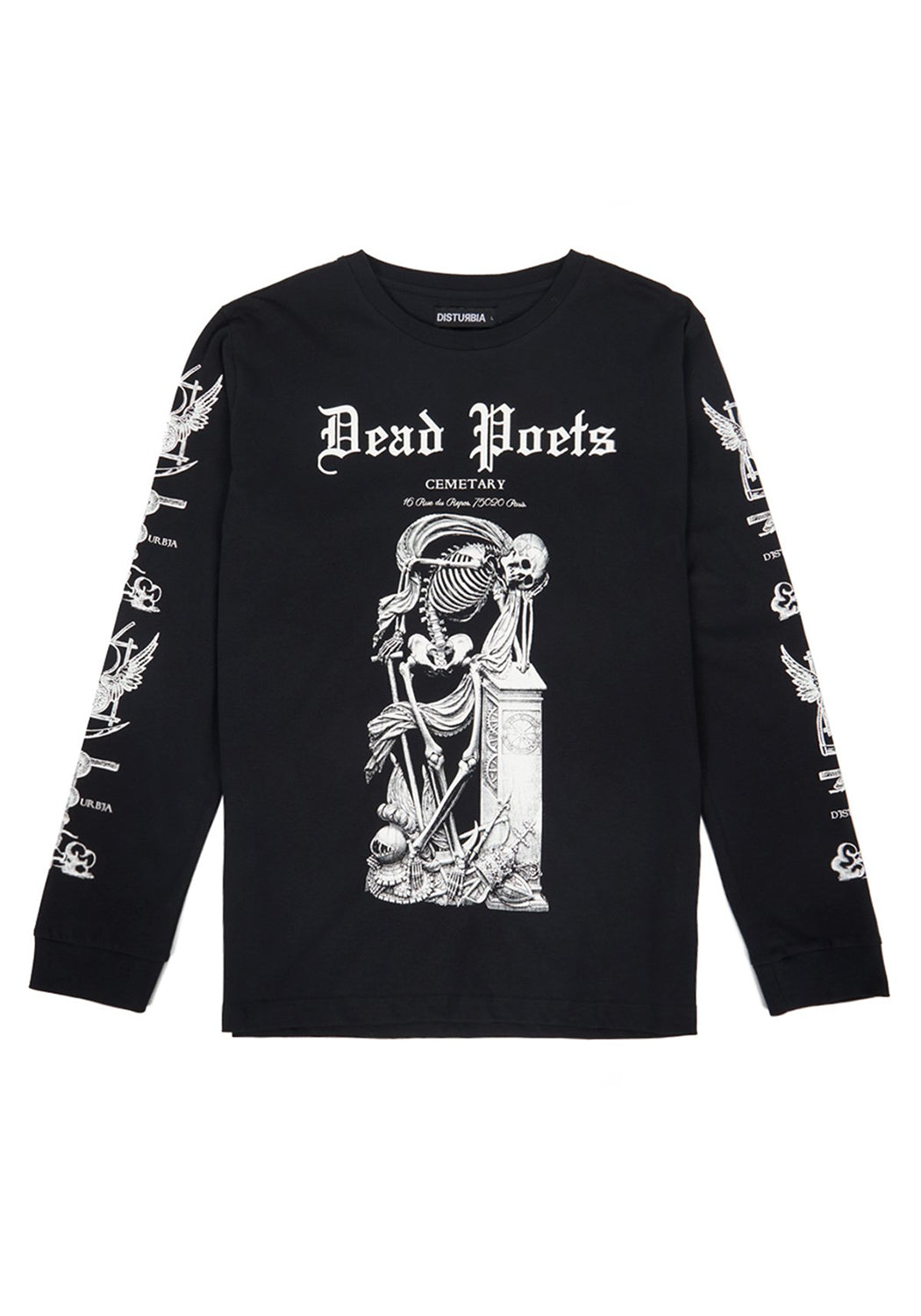 Dead Poets Long Sleeve T-Shirt - Vintage Literary Poetry Lover Tee - Perfect for Book Clubs, Poetry Readings & Casual Wear
