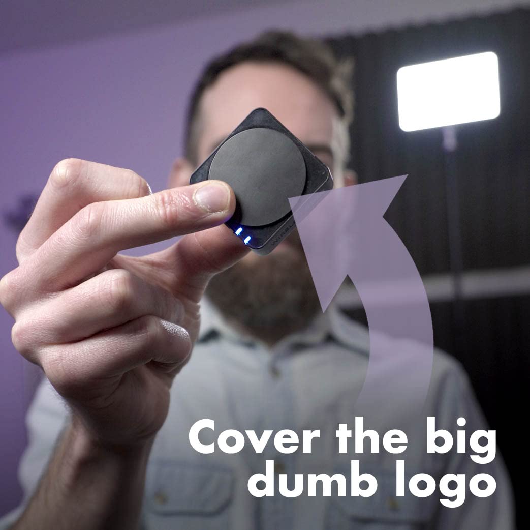 Magnetic Mount for Rode Wireless PRO, GO, GO II & ME Microphone Systems - Replacement Magnets for Secure Attachment - Perfect for Podcasting, Vlogging & Studio Recording