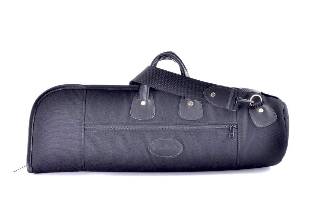 Professional Trumpet Gig Bag - Durable Red Cordura Material - Glenn Cronkhite Design - Perfect for Musicians, Band Practice & Travel Protection