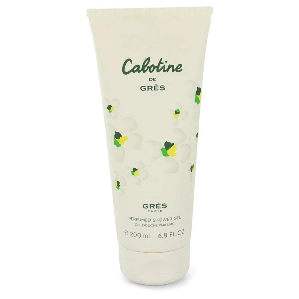 Gres Cabotine Women's Shower Gel - Floral Fragrance Body Wash (200ml) - Moisturizing & Refreshing for Daily Bath & Relaxation