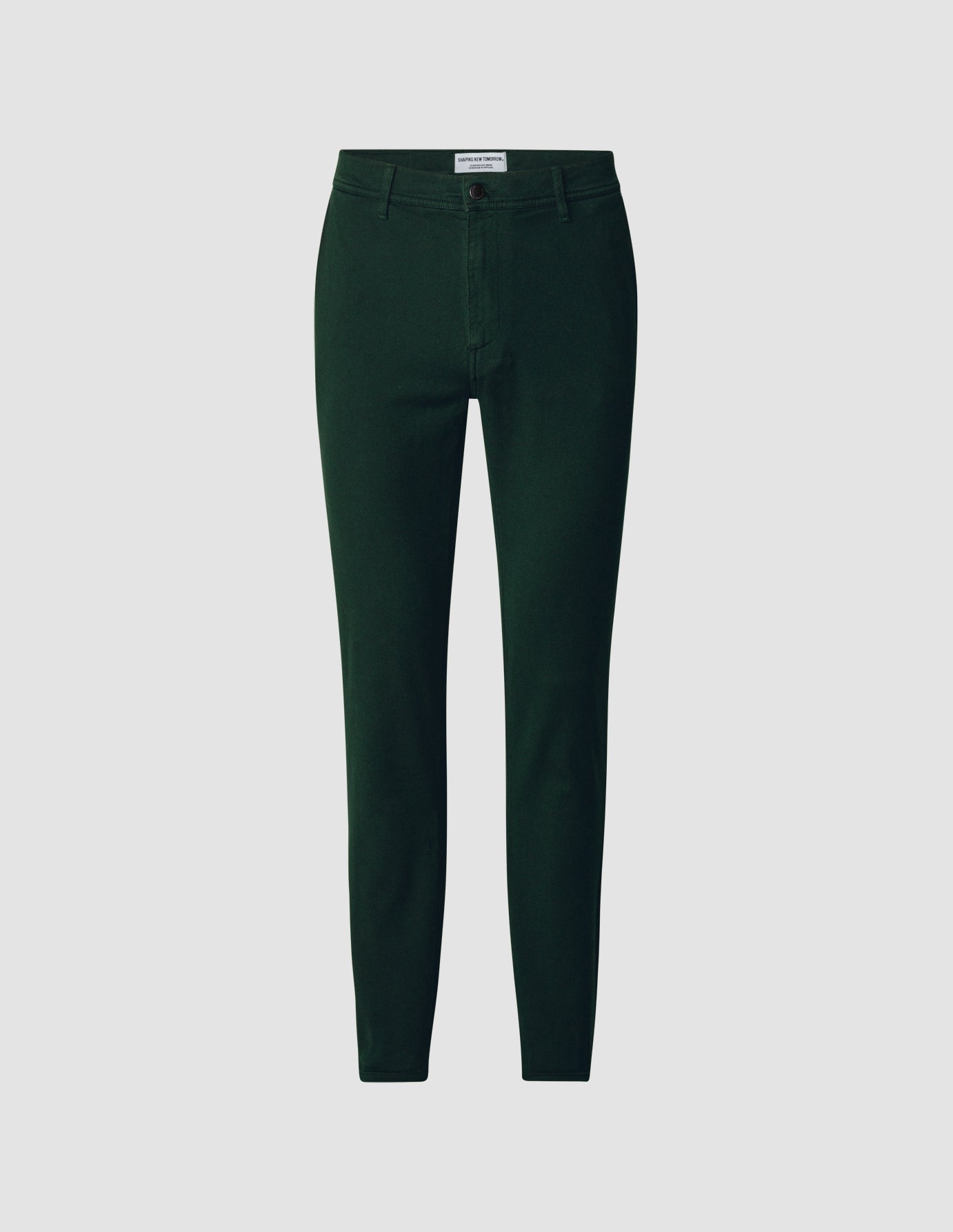 Classic Slim Fit Pants for Men - Forest Green Casual Trousers | Perfect for Office, Travel & Everyday Wear