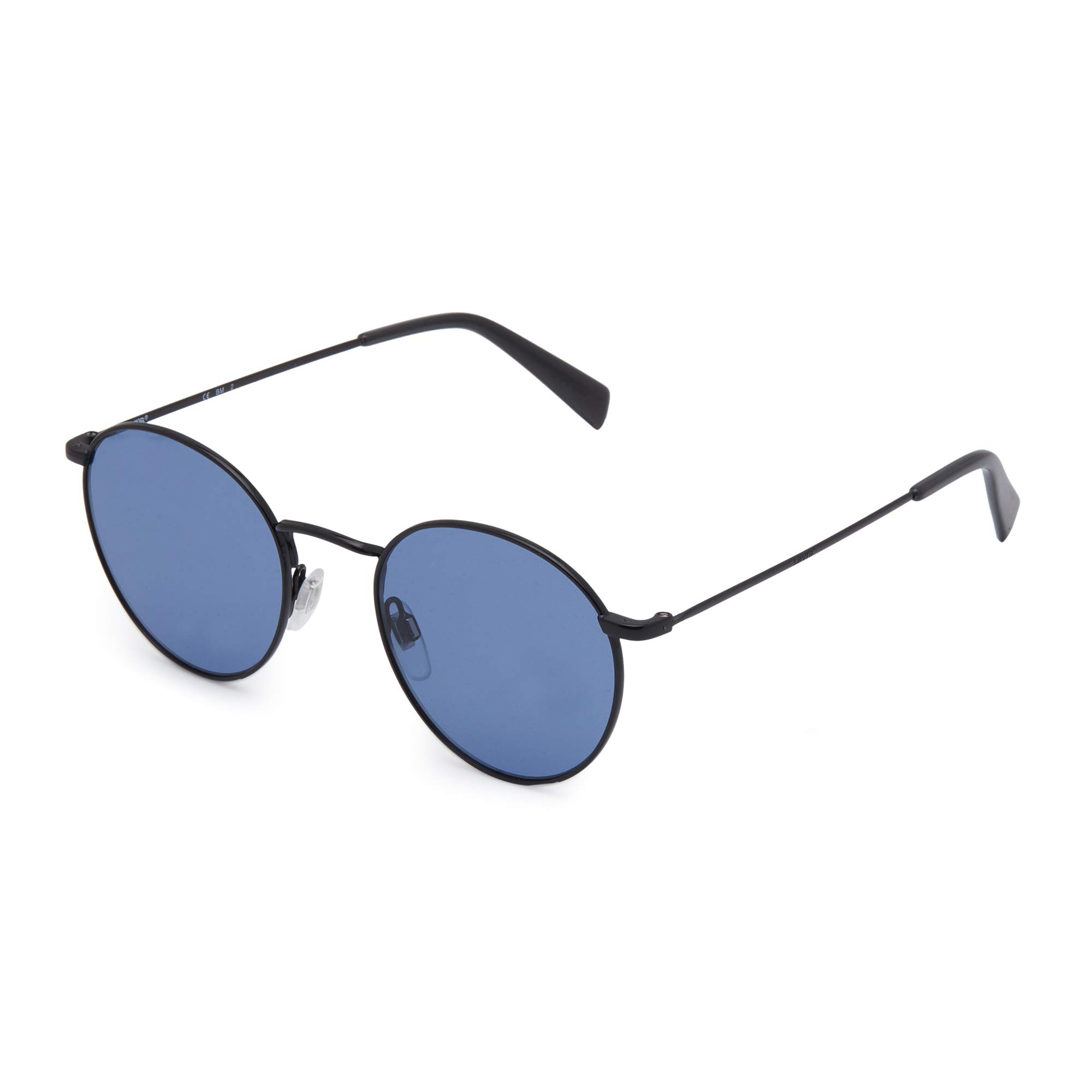 Levi's LV 1005/S Oval Sunglasses for Men & Women - Classic Retro Polarized UV Protection Shades - Perfect for Driving, Beach, and Outdoor Activities