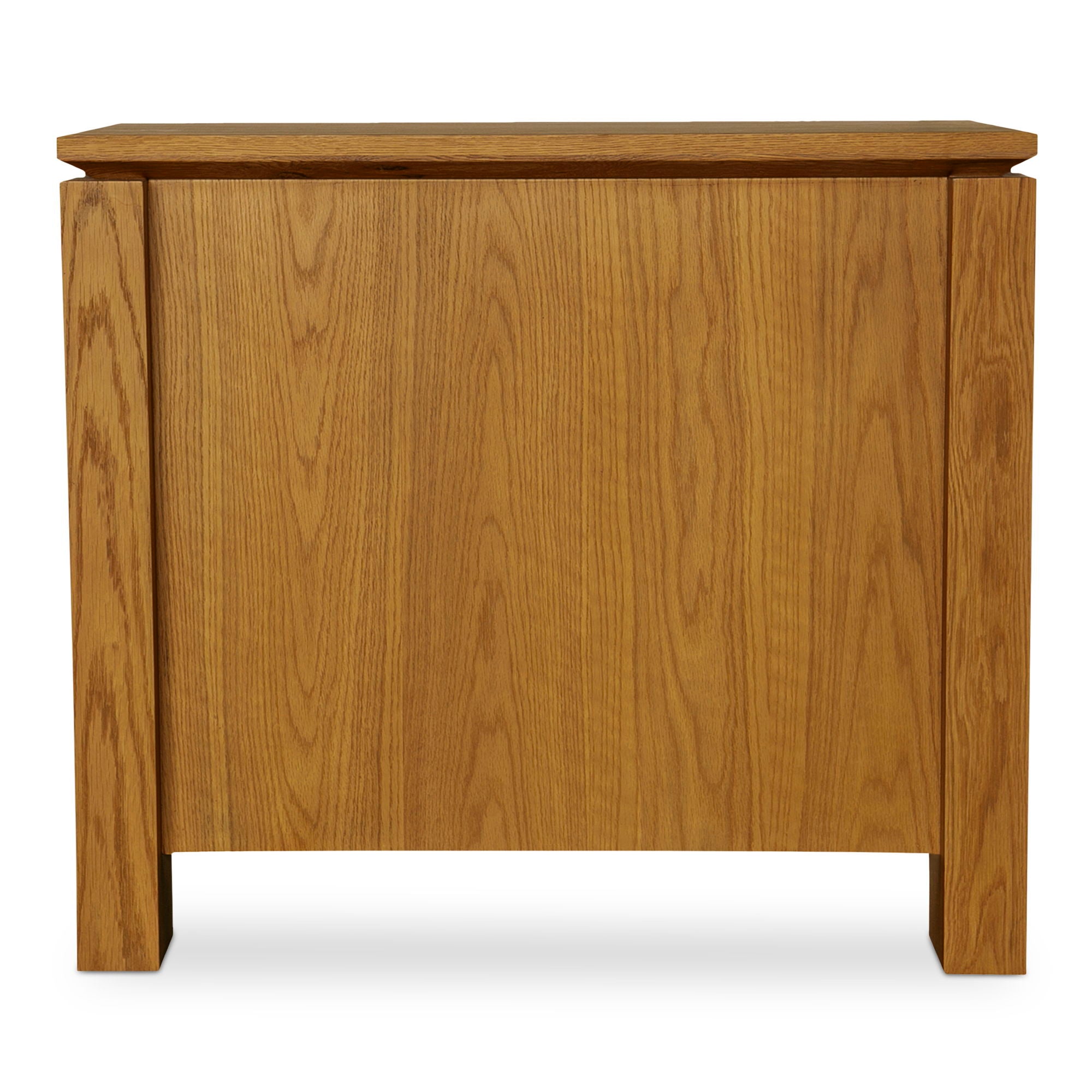 Brook Chest Country Oak Wooden Storage Cabinet - Rustic Farmhouse Style for Bedroom, Living Room & Office Organization