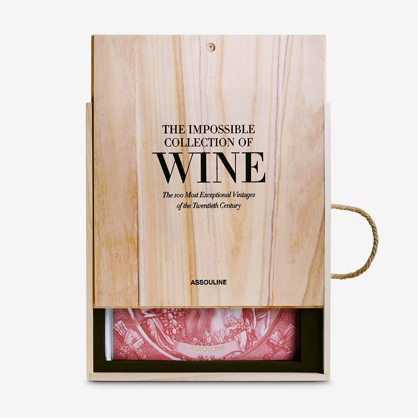Assouline Impossible Collection of Wine - Luxury Hardcover Book for Wine Lovers | Perfect Gift for Sommeliers & Collectors | Home Decor & Coffee Table Display