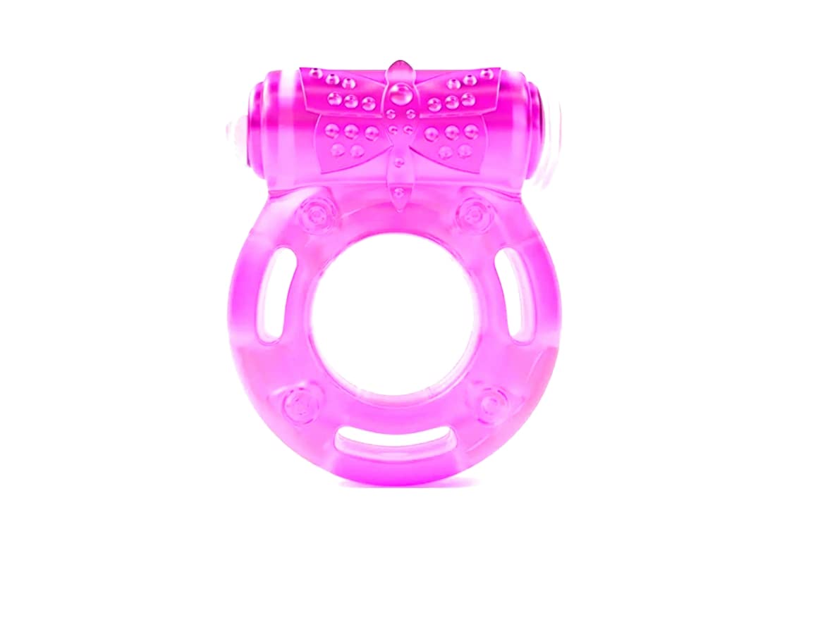 Sensual Vibrating Cock Ring with Clitoral Stimulator - Couples Sex Toy for Enhanced Pleasure - Perfect for Spicing Up Your Intimate Moments & Romantic Evenings