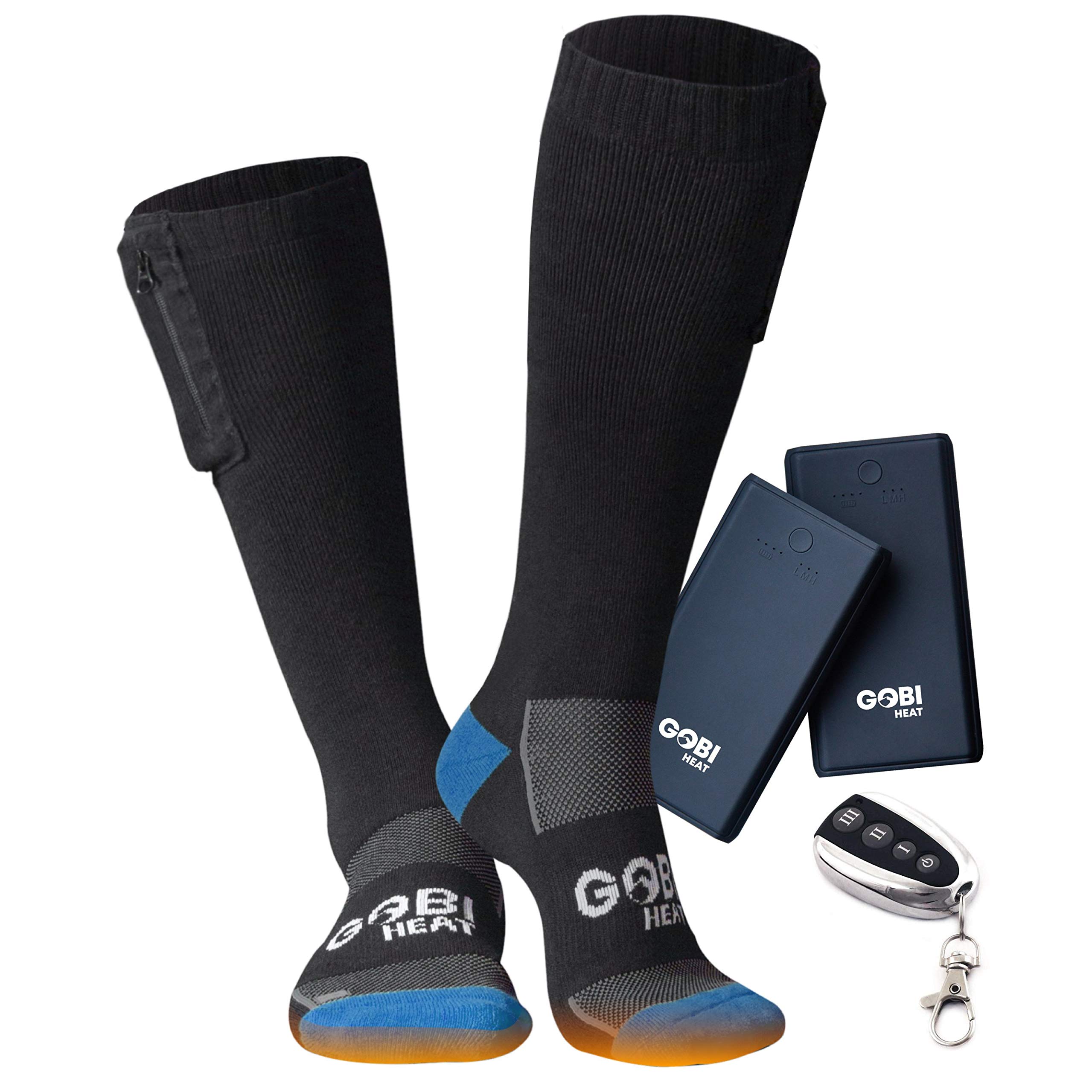 Heated Socks for Men & Women - 12 Hours Rechargeable Warmth with Battery & USB Charger | Perfect for Winter Hiking, Skiing, and Outdoor Activities