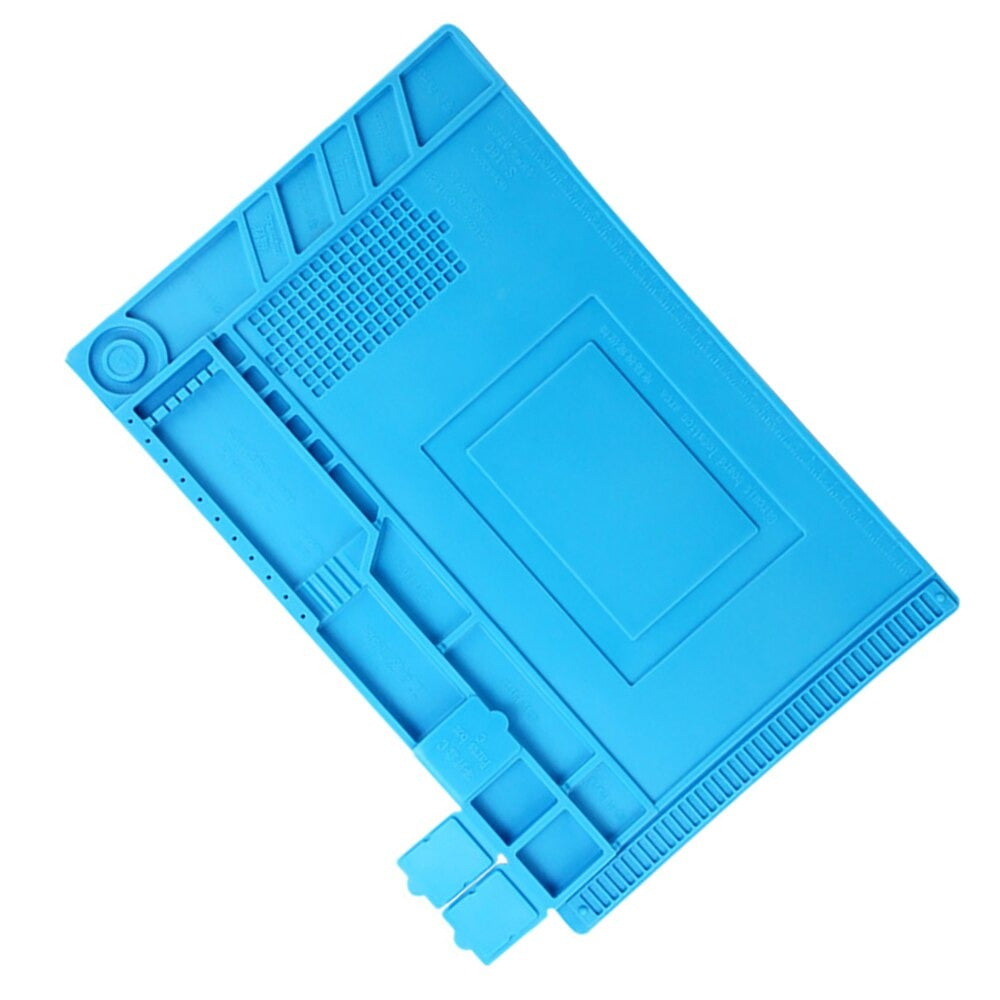 S 160 Blue Anti Static iPhone/iPad/Mobile Phone Repair Heat Resistant Work Mat (45cm x 30cm)