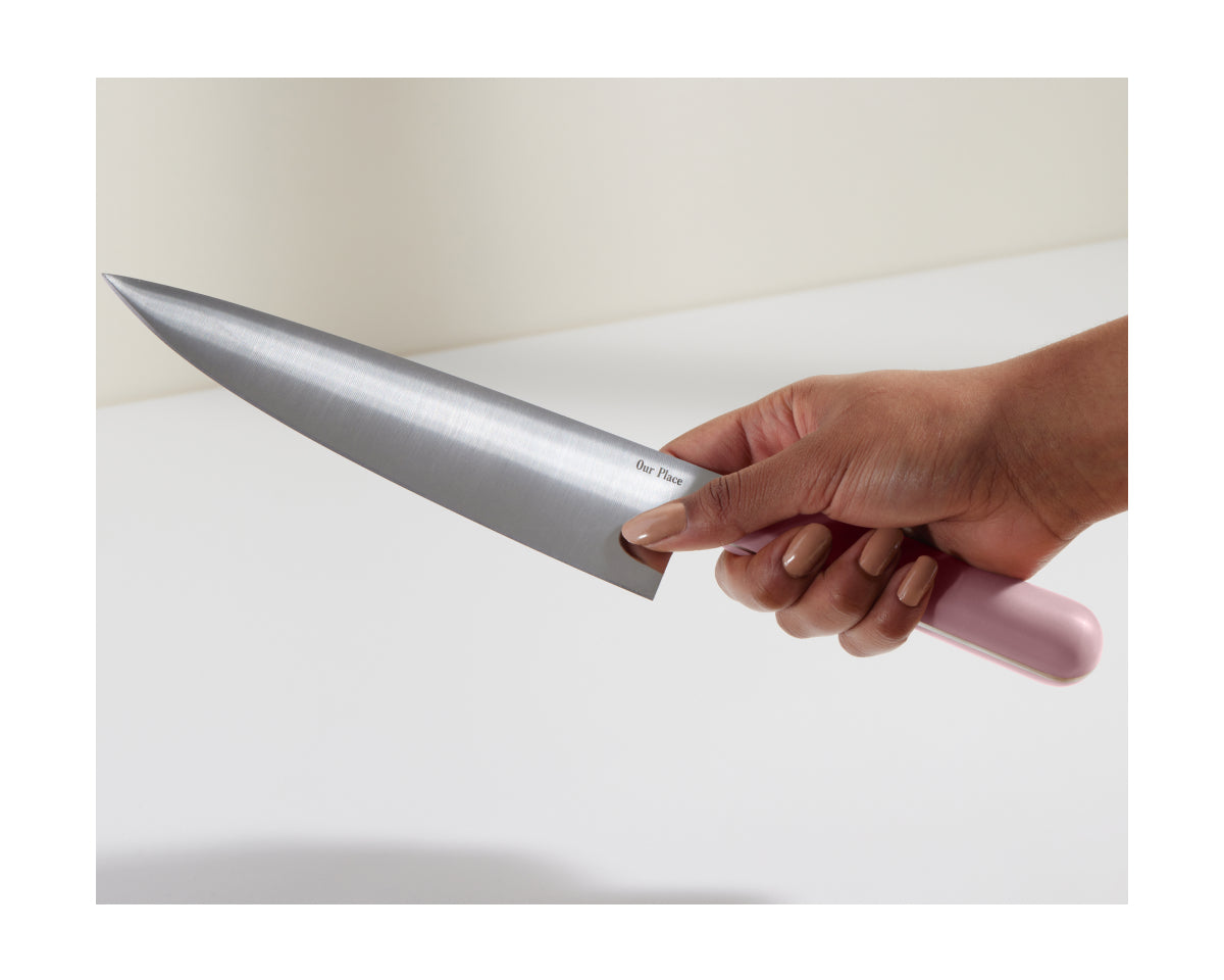 Premium 8-Inch Chef's Knife - High Carbon Stainless Steel Kitchen Knife for Professional & Home Cooking - Perfect for Slicing, Dicing, and Chopping Vegetables, Meat, and Herbs