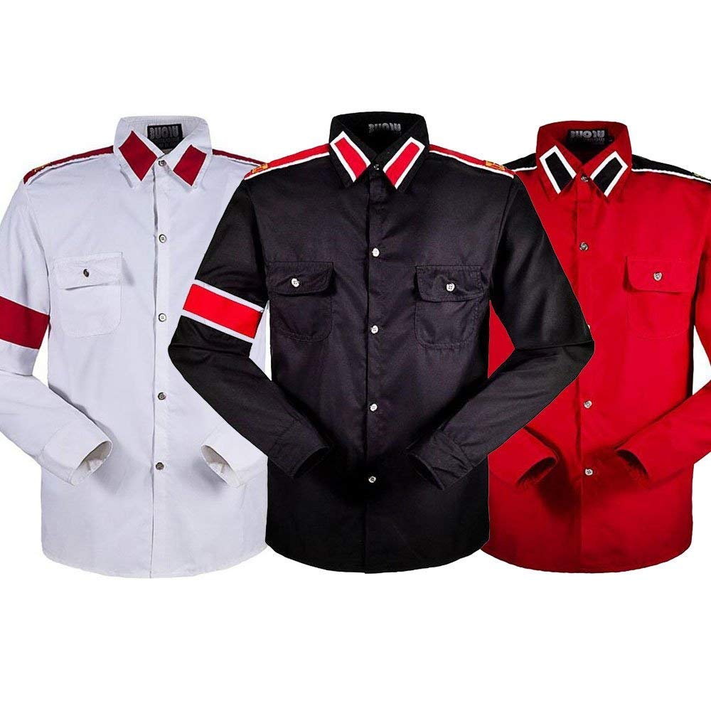 Men's Long Sleeve Casual Button Down Shirt with Pocket - Comfortable Office Wear & Dance Costume for Parties, Performances and Daily Fashion