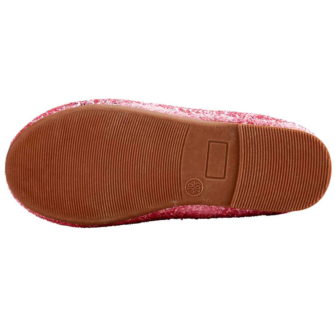 Sparkly Princess Ballet Flats for Toddler Girls - Slip-On Mary Jane Shoes for Wedding, Party & School - Comfortable & Stylish Toddler Dress Shoes for Special Occasions