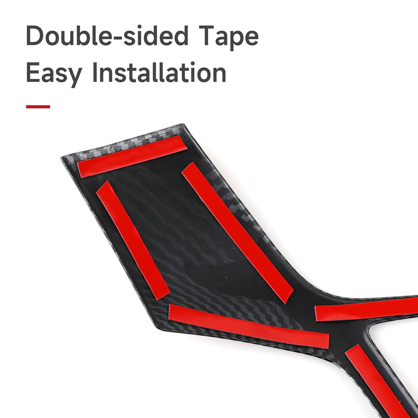 2018-2022 Honda Accord 10th Gen Dashboard Vent Trim Decals - ABS Carbon Fiber A/C Outlet Stickers | Car Interior Upgrade Accessories for Enhanced Style & Protection