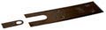 Jackson J7020CPDU Dark Bronze Cover Plates for 900 Series Floor Mounted Door Closer - Durable Hardware for Commercial & Residential Entryways