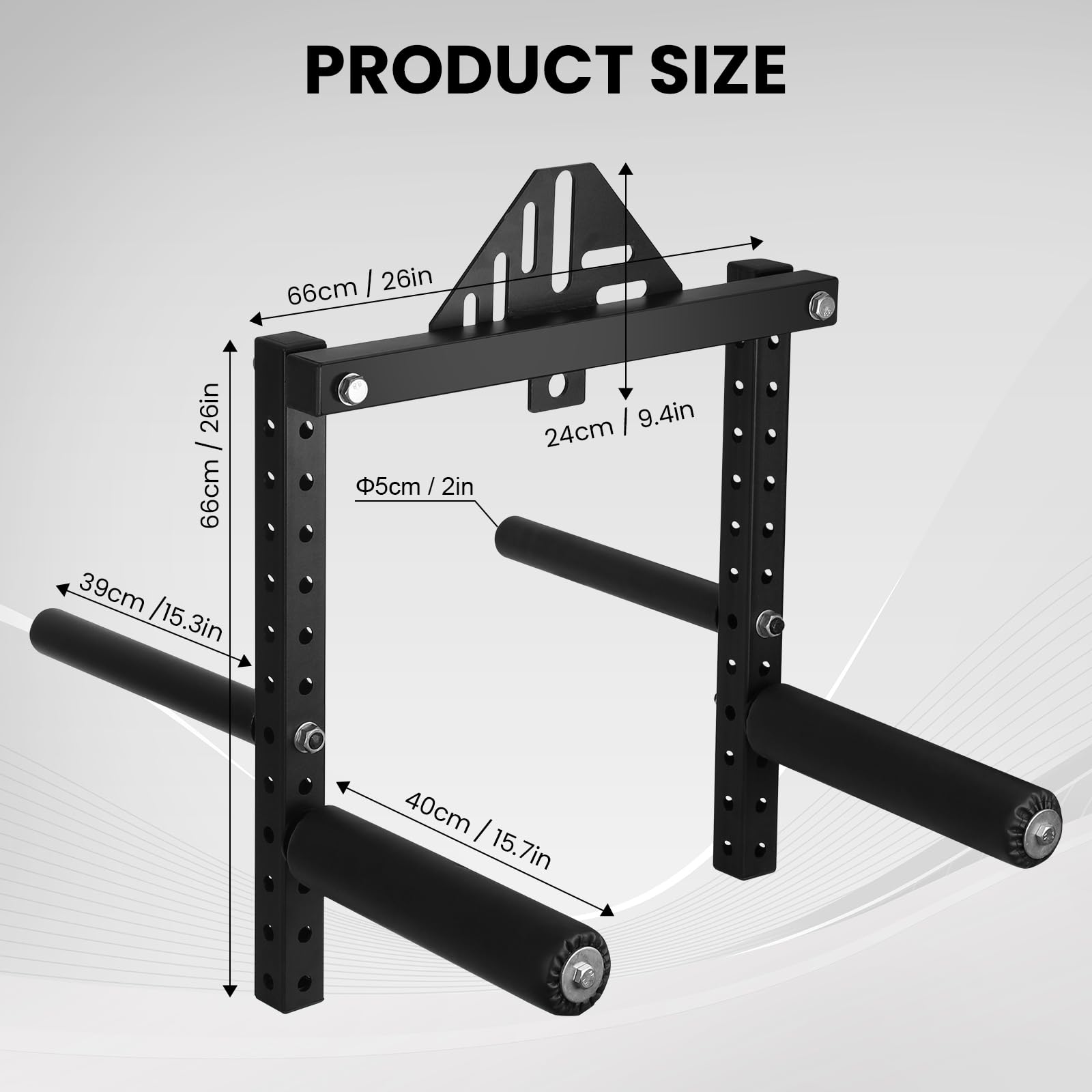 Lateral Raise Attachment - Standing Shoulder Press Machine for Strength Training | Home Gym Equipment for Shoulder Workouts & Upper Body Fitness