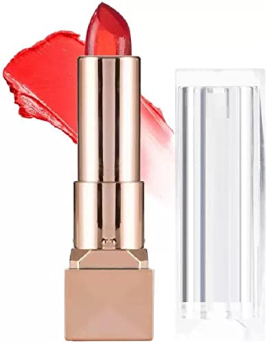 Classic Gel Lipstick with Gold Leaf - Color Changing Lipstick for Long Lasting Wear | Perfect for Parties, Dates & Special Occasions
