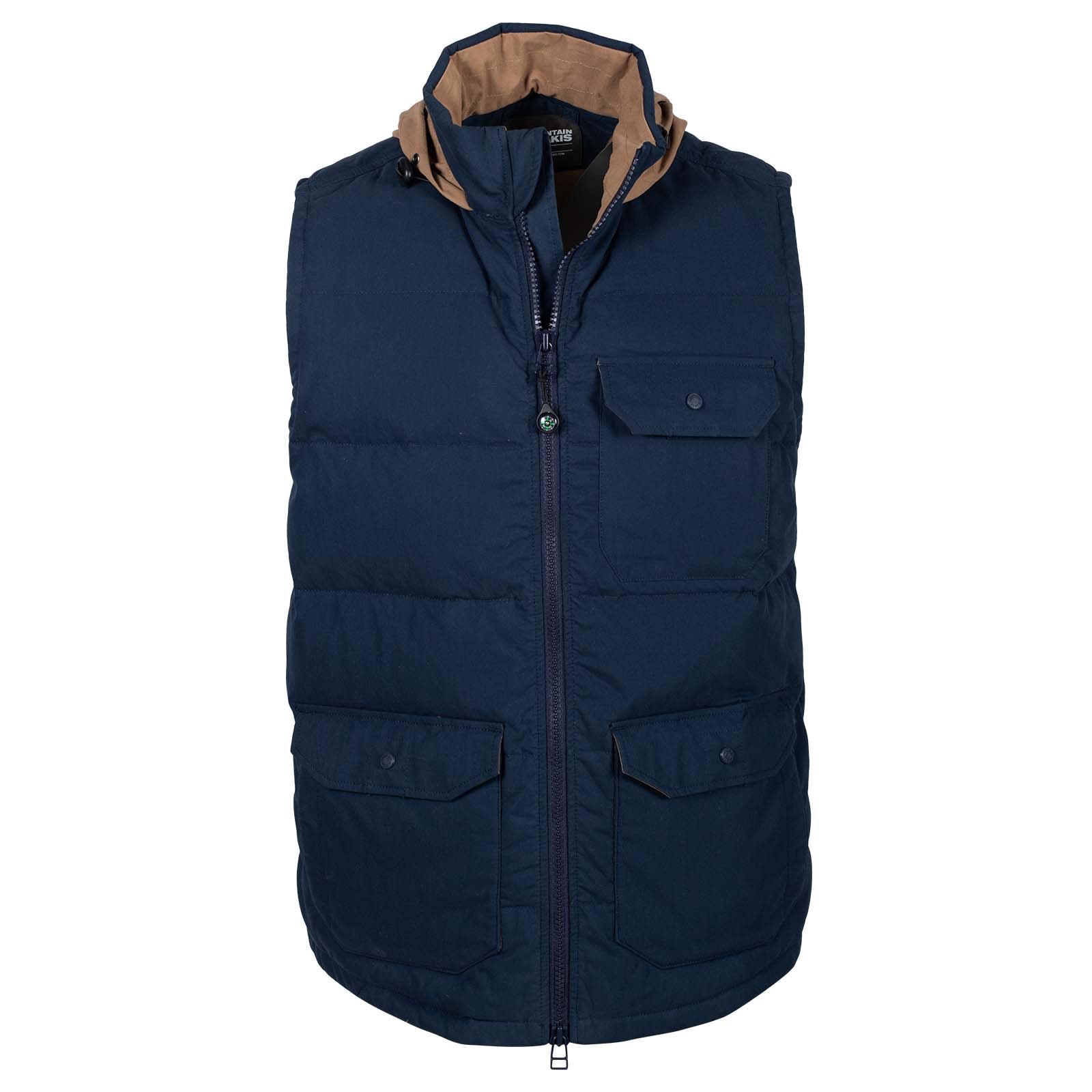Pine Peak Down Vest for Men & Women - Lightweight Warm Winter Puffer Jacket - Water-Resistant Outdoor Gear for Hiking, Camping & Travel