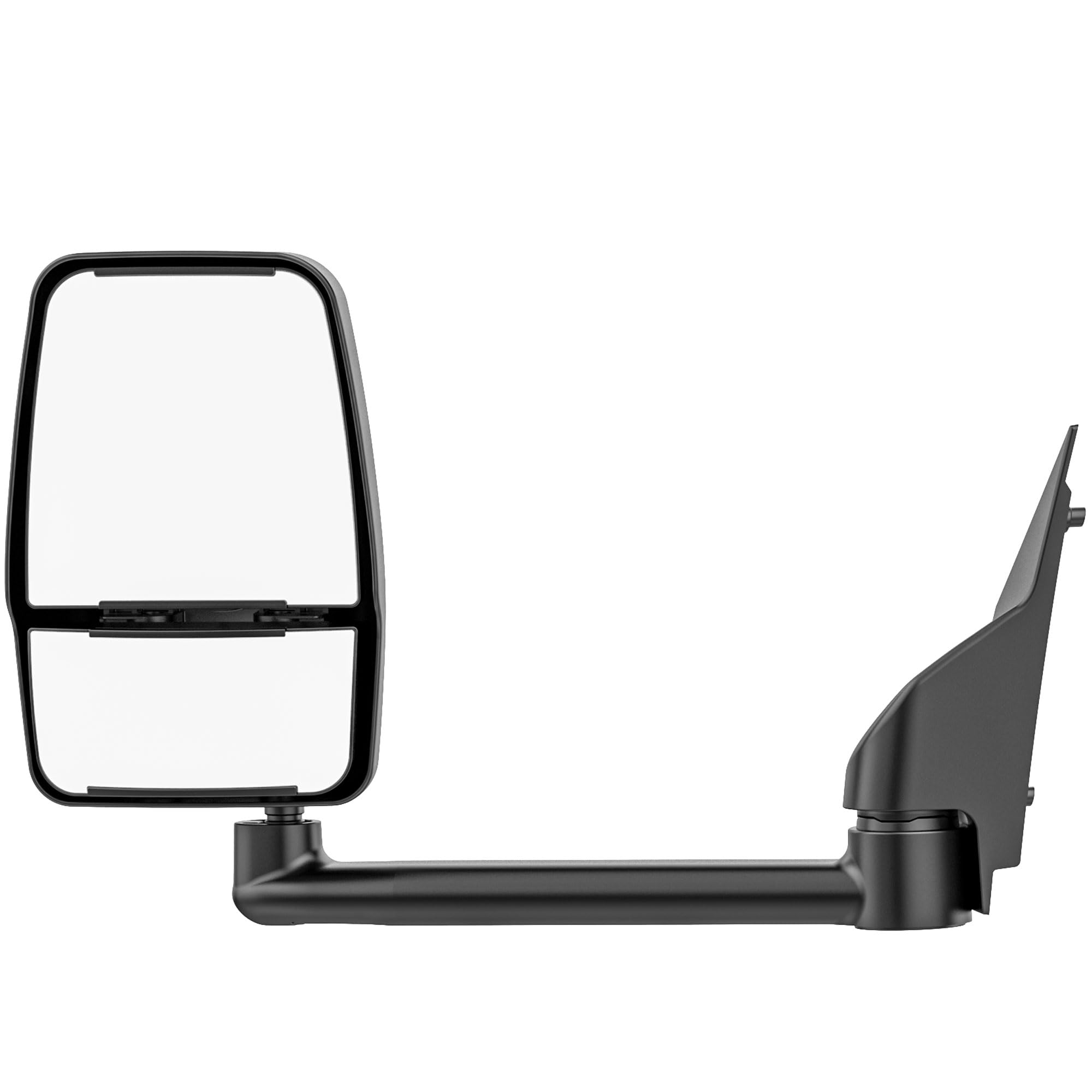 Driver Side Tow Mirror Replacement for 2003-2019 Chevy Express/GMC Savana 1500 2500 3500 - Left Side Manual Folding Adjustable Towing Van Mirrors - Perfect for Towing, Camping & Work Trucks