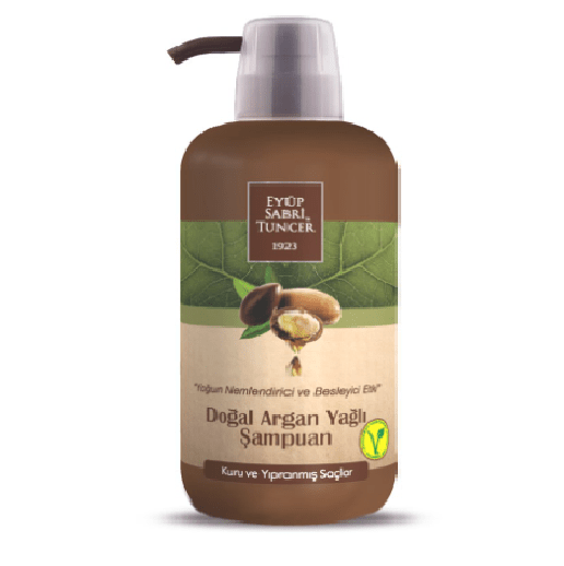 Eyup Sabri Tuncer Argan Oil Shampoo for Dry & Damaged Hair - 600ml | Hydrating & Repairing Formula | Perfect for Daily Use & Salon-Quality Results at Home