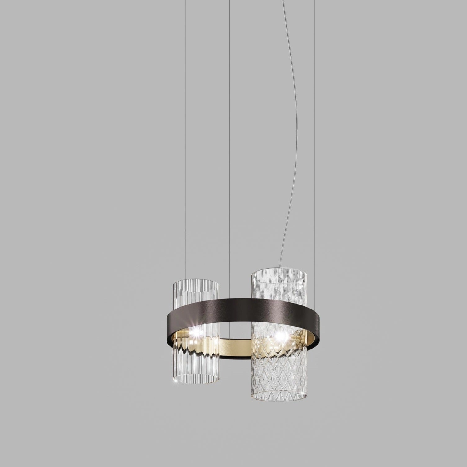 ARMONIA Modern Suspension Lamp - Elegant Hanging Light Fixture for Living Room, Bedroom, and Dining Room Decor
