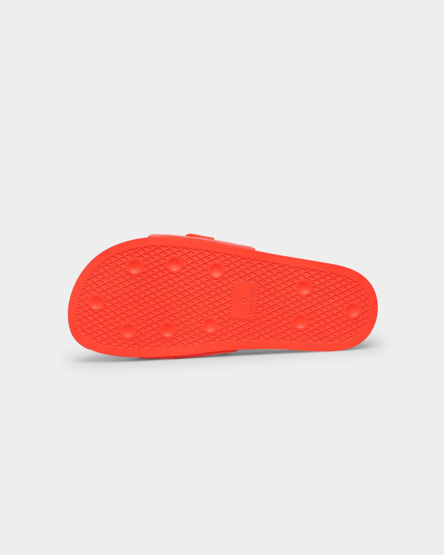 Adidas Pouchylette Slides for Men & Women - Solar Red/Core Black - Comfortable Summer Sandals for Beach, Pool & Casual Wear