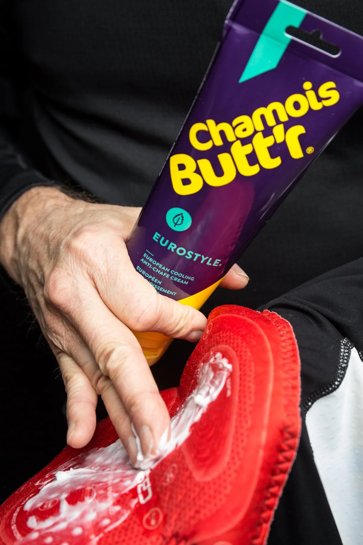 Chamois Butt'R Eurostyle Anti-Chafe Cream - 8oz Jar for Cycling, Running & Outdoor Sports - Prevent Chafing & Saddle Sores