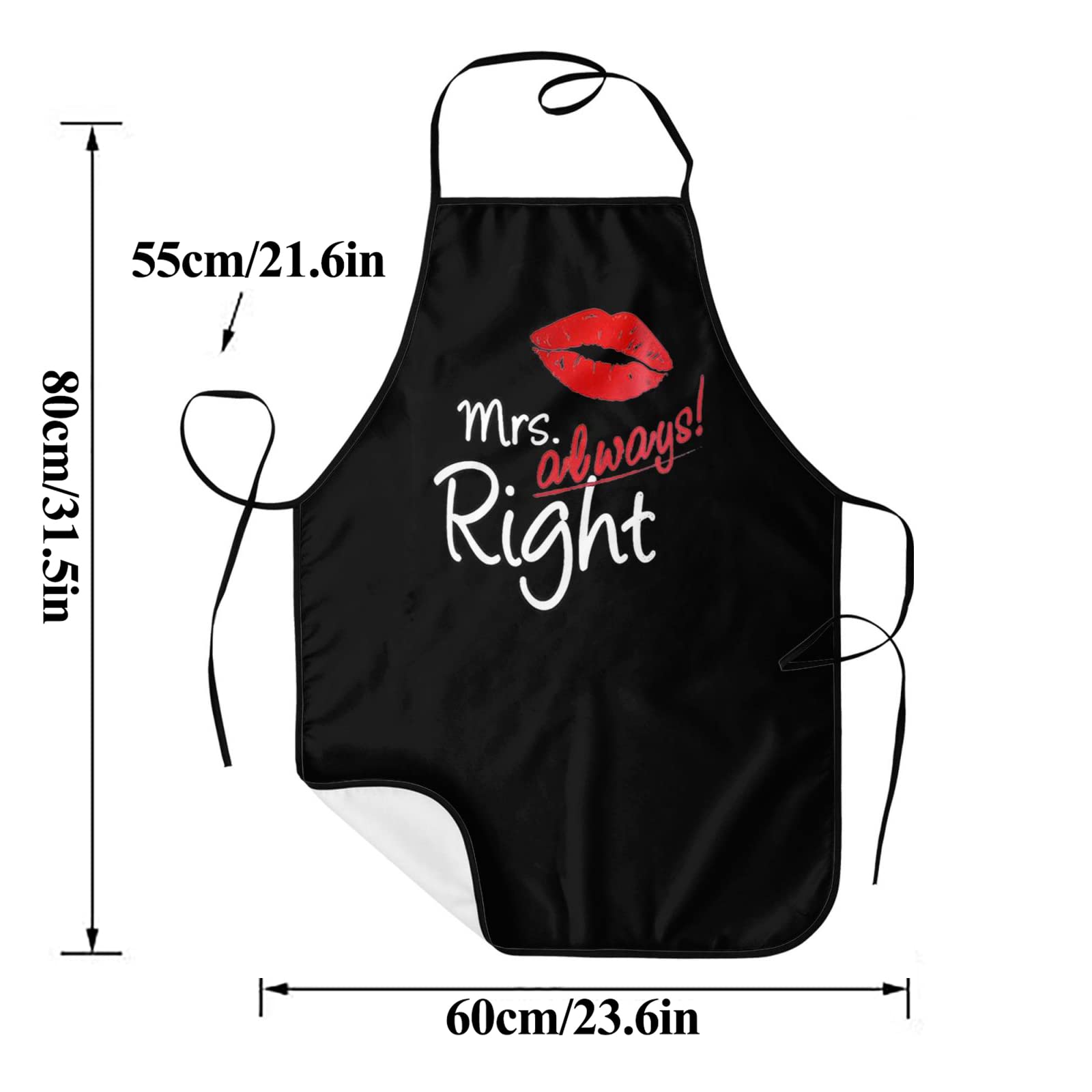 Mr and Mrs Aprons Set - Wedding Gifts for Couples, Engagement & Anniversary Presents, Bridal Shower & Christmas Gift Ideas - Perfect for Cooking Together as Newlyweds