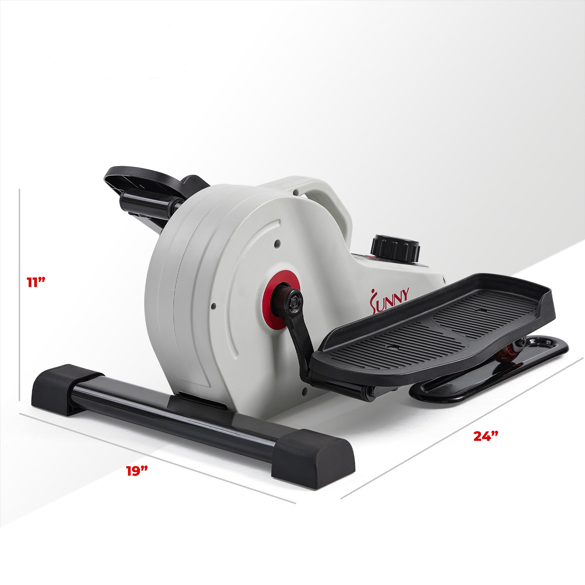 Magnetic Under Desk Elliptical Machine - Portable Mini Exercise Bike for Home & Office Workout - Perfect for Sitting Work, Watching TV, or Rehab Therapy