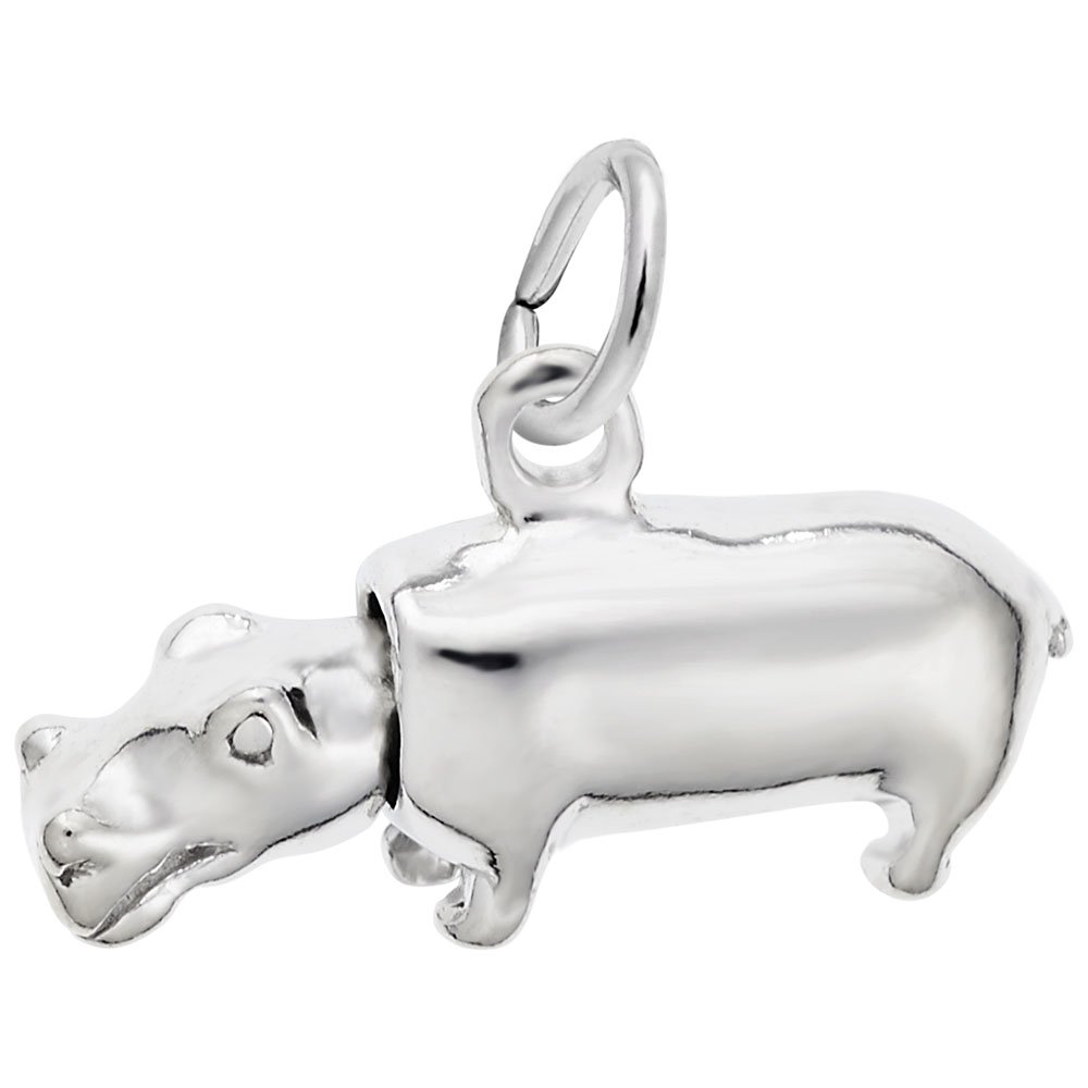 Hippo Charm for Jewelry Making - Handmade Beaded Bracelet & Necklace Charms - Perfect for DIY Crafting, Gifts, and Boho Fashion Accessories