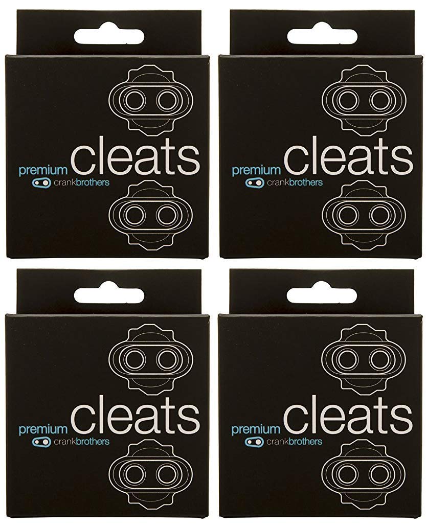 Crankbrothers Premium Bike Cleats - Compatible with SPD Pedals, Durable Stainless Steel Construction for Road & Mountain Biking - Perfect for Cycling Enthusiasts & Commuters