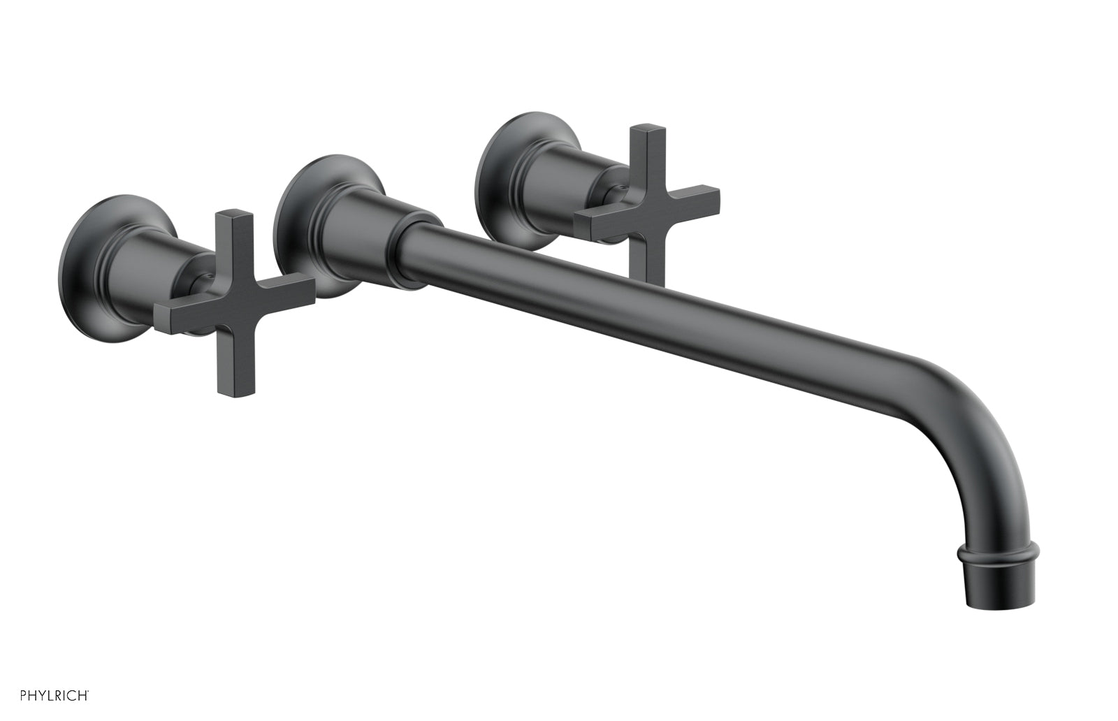 HEX MODERN Wall Mounted Lavatory Faucet Set with 14
