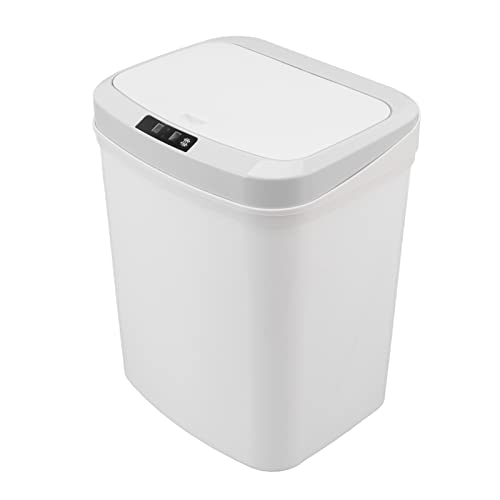16L Automatic Smart Trash Can with Motion Sensor - Hands-Free Touchless Waste Bin for Bedroom, Bathroom & Office - Ideal for Home, Kitchen & Commercial Spaces