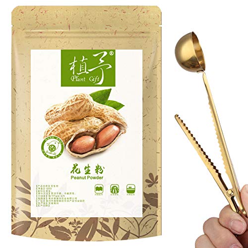 100% Pure Natural Peanut Powder for Face & Hair Care - 100G Anti-Aging, Wrinkle Reduction, Hair Loss Prevention | DIY Skincare Mask, Smoothie Booster, Healthy Meal Replacement