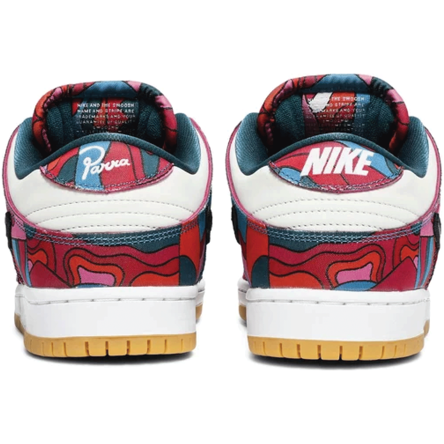 Parra x Dunk Low Pro SB 'Abstract Art' Sneakers - Limited Edition Skateboarding Shoes for Men & Women - Perfect for Streetwear, Skateboarding & Casual Wear
