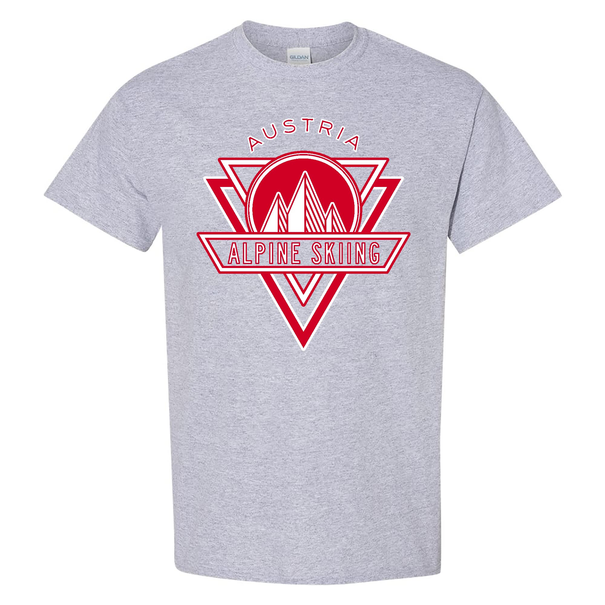 Alpine Skiing T-Shirt - Winter Sports Games Apparel for Men & Women - Perfect for Skiing, Snowboarding & Outdoor Adventures